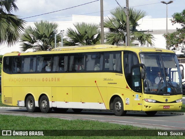 Viação Itapemirim 5811 na cidade de Vitória, Espírito Santo, Brasil, por Natã  Souza. ID da foto: 6441672.