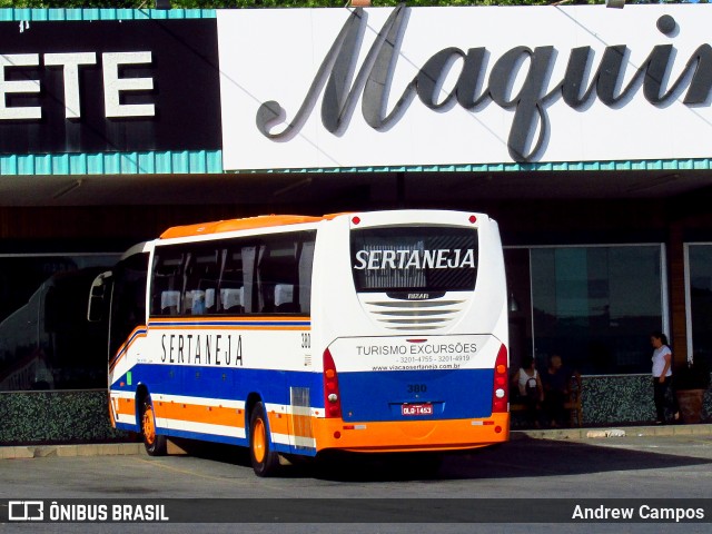 Viação Sertaneja 380 na cidade de Caetanópolis, Minas Gerais, Brasil, por Andrew Campos. ID da foto: 6440061.