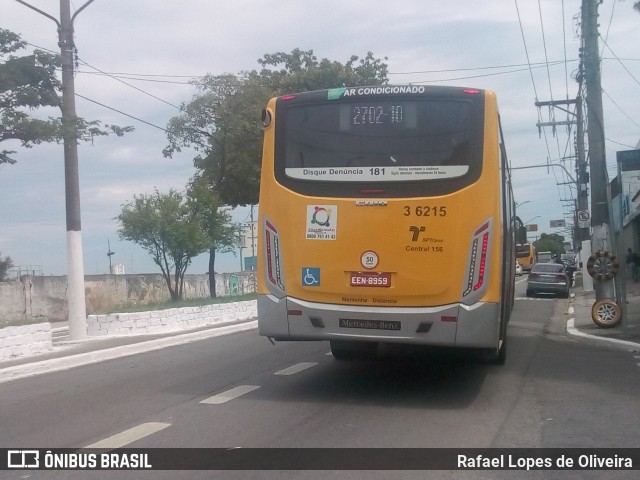 Transunião Transportes 3 6215 na cidade de São Paulo, São Paulo, Brasil, por Rafael Lopes de Oliveira. ID da foto: 6441655.