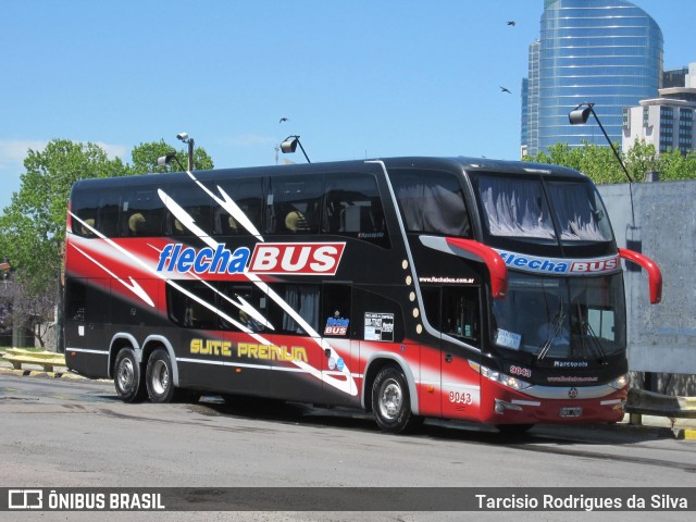 Flecha Bus 9043 na cidade de Brasil, por Tarcisio Rodrigues da Silva. ID da foto: 6441694.