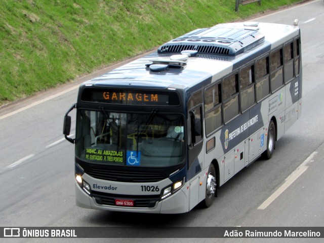 São Dimas Transportes 11026 na cidade de Belo Horizonte, Minas Gerais, Brasil, por Adão Raimundo Marcelino. Número da foto: #6442318.