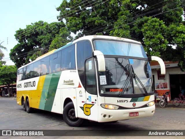 Empresa Gontijo de Transportes 14975 na cidade de Pirapora, Minas Gerais, Brasil, por Andrew Campos. ID da foto: 6442559.