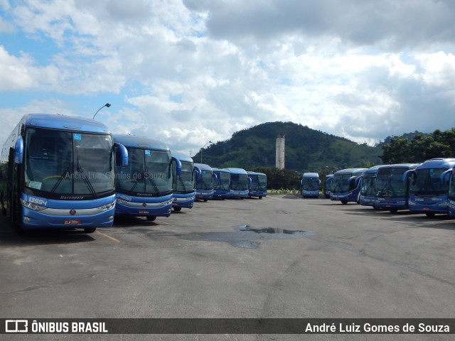 Viação Águia Branca GARAGEM na cidade de Cariacica, Espírito Santo, Brasil, por André Luiz Gomes de Souza. ID da foto: 6441555.