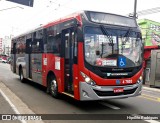 Pêssego Transportes 4 7603 na cidade de São Paulo, São Paulo, Brasil, por Hipólito Rodrigues. Número da foto: #:id.