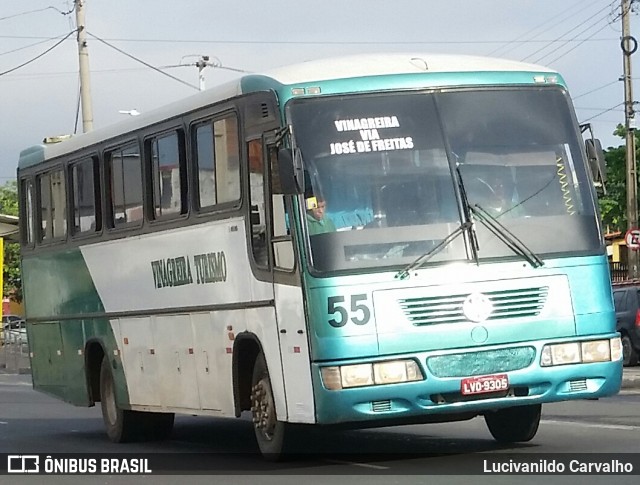 Viação Vinagreira 55 na cidade de Teresina, Piauí, Brasil, por Lucivanildo Carvalho. ID da foto: 6443143.