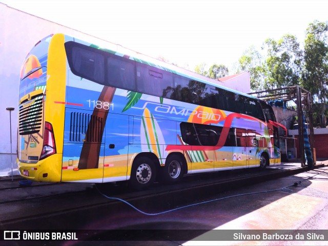 Viação Sampaio 11881 na cidade de Cuiabá, Mato Grosso, Brasil, por Silvano Barboza da Silva. Número da foto: #6443173.