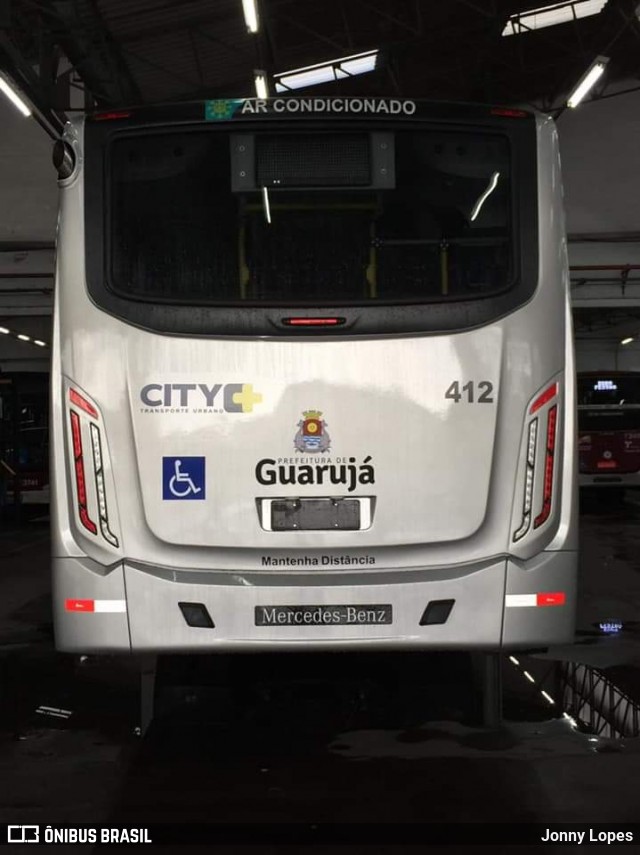 City Transporte Urbano Intermodal - Guarujá 412 na cidade de Guarujá, São Paulo, Brasil, por Jonny Lopes. Número da foto: #6443987.
