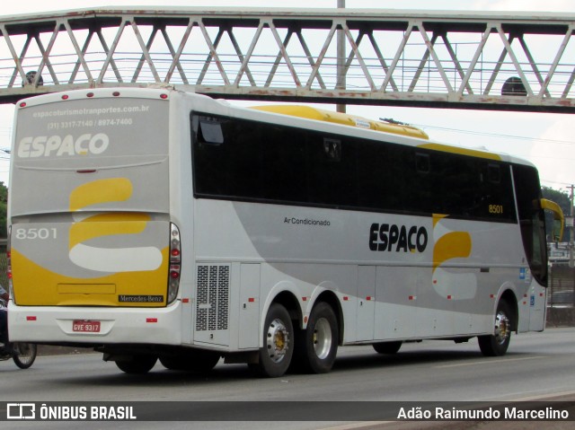 Espaço Transportes e Turismo 8501 na cidade de Belo Horizonte, Minas Gerais, Brasil, por Adão Raimundo Marcelino. ID da foto: 6444905.