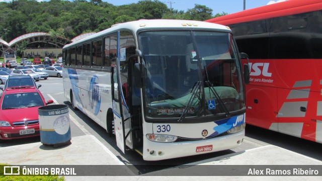 JM Turismo 330 na cidade de Aparecida, São Paulo, Brasil, por Alex Ramos Ribeiro. Número da foto: #6444920.