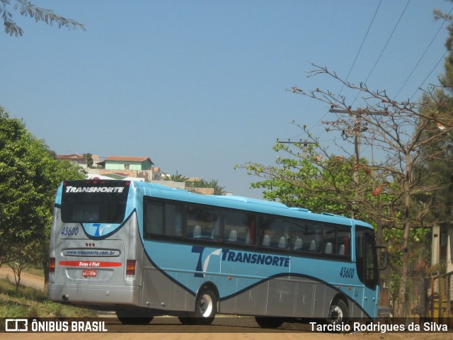 Transnorte - Transporte e Turismo Norte de Minas 45600 na cidade de Contagem, Minas Gerais, Brasil, por Tarcisio Rodrigues da Silva. ID da foto: 6445102.