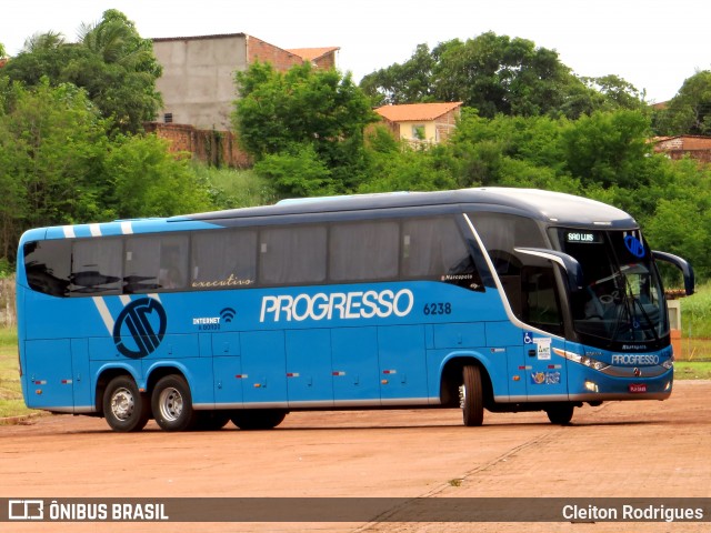 Auto Viação Progresso 6238 na cidade de São Luís, Maranhão, Brasil, por Cleiton Rodrigues. Número da foto: #6444470.