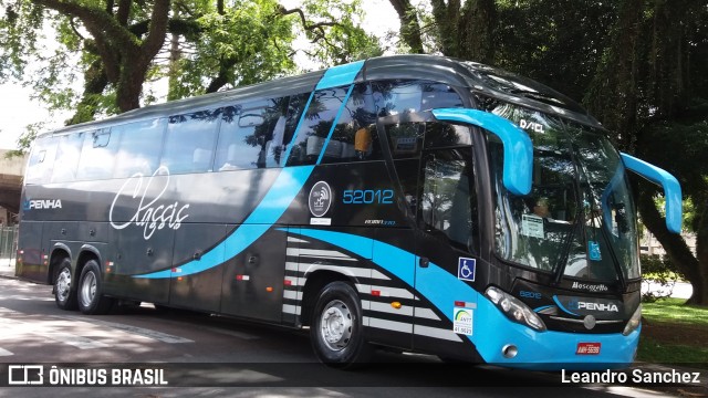 Empresa de Ônibus Nossa Senhora da Penha 52012 na cidade de Curitiba, Paraná, Brasil, por Leandro Sanchez. Número da foto: #6443807.