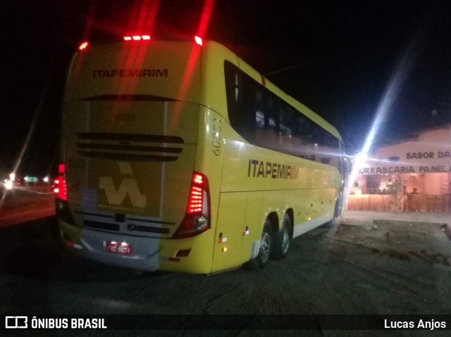 Viação Itapemirim 60051 na cidade de Ribeira do Pombal, Bahia, Brasil, por Lucas Anjos. Número da foto: #6444012.