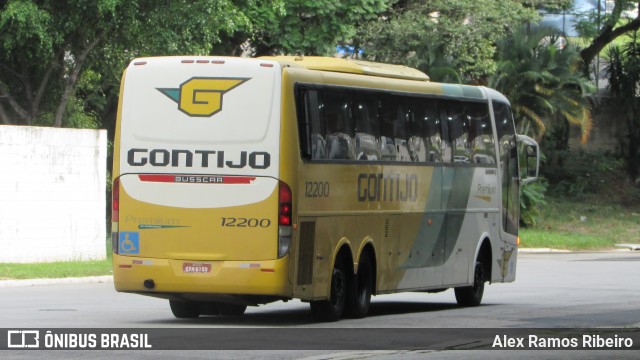 Empresa Gontijo de Transportes 12200 na cidade de Taubaté, São Paulo, Brasil, por Alex Ramos Ribeiro. ID da foto: 6444968.