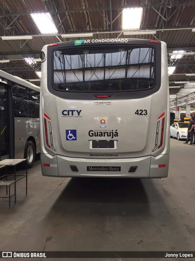 City Transporte Urbano Intermodal - Guarujá 423 na cidade de Guarujá, São Paulo, Brasil, por Jonny Lopes. Número da foto: #6445571.