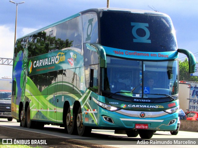 Carvalho Tur Transportes e Turismo 1004 na cidade de Belo Horizonte, Minas Gerais, Brasil, por Adão Raimundo Marcelino. ID da foto: 6446999.