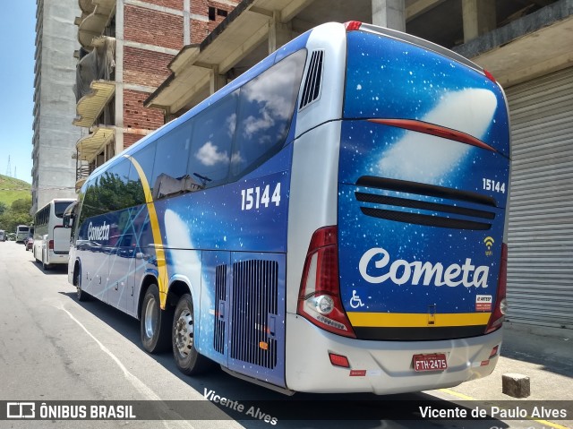 Viação Cometa 15144 na cidade de Aparecida, São Paulo, Brasil, por Vicente de Paulo Alves. Número da foto: #6445476.