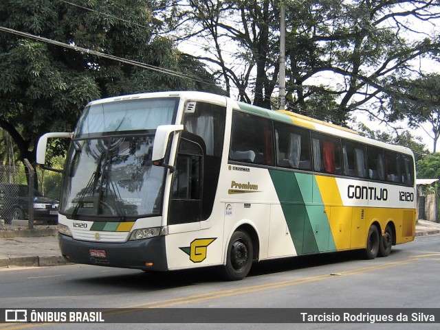 Empresa Gontijo de Transportes 12120 na cidade de Belo Horizonte, Minas Gerais, Brasil, por Tarcisio Rodrigues da Silva. ID da foto: 6446281.