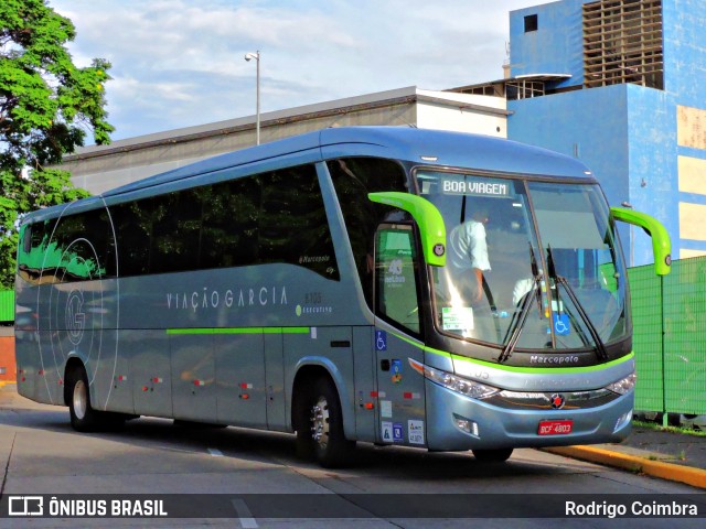 Viação Garcia 8105 na cidade de São Paulo, São Paulo, Brasil, por Rodrigo Coimbra. Número da foto: #6448790.