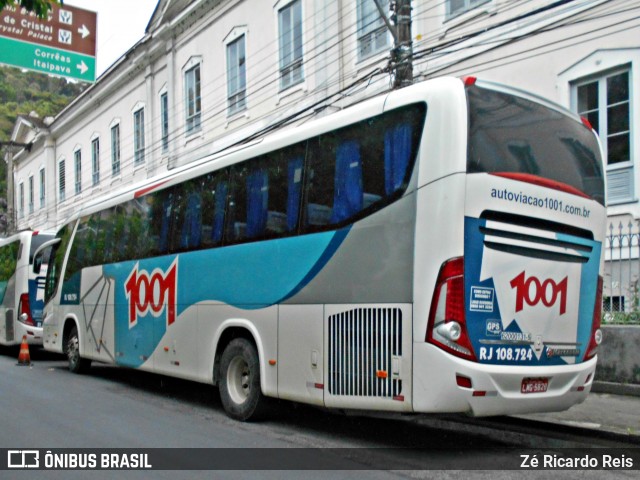 Auto Viação 1001 RJ 108.724 na cidade de Petrópolis, Rio de Janeiro, Brasil, por Zé Ricardo Reis. Número da foto: #6448090.