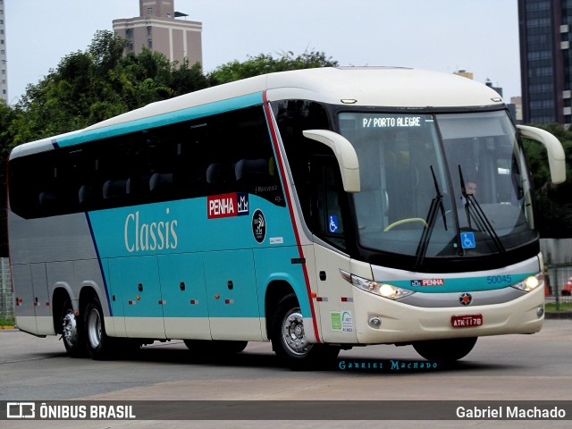 Empresa de Ônibus Nossa Senhora da Penha 50045 na cidade de Curitiba, Paraná, Brasil, por Gabriel Machado. ID da foto: 6447660.