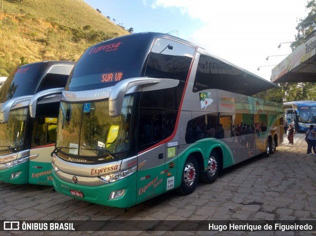 Expressa Turismo 55480 na cidade de Passa Quatro, Minas Gerais, Brasil, por Hugo Henrique de Figueiredo. Número da foto: #6449188.