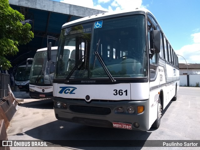 TCL - Transportes Capivari Ltda 361 na cidade de Tubarão, Santa Catarina, Brasil, por Paulinho Sartor. ID da foto: 6447533.