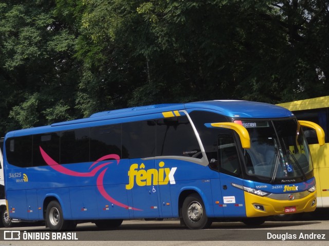 Rápido Expresso Fênix Viação 34525 na cidade de São Paulo, São Paulo, Brasil, por Douglas Andrez. ID da foto: 6447668.