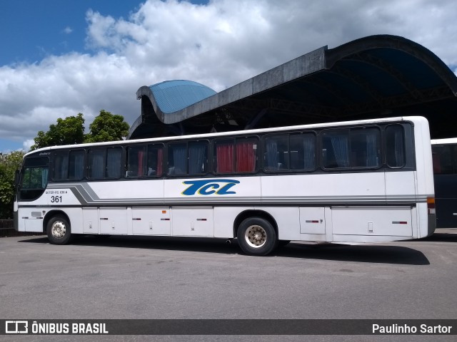 TCL - Transportes Capivari Ltda 361 na cidade de Tubarão, Santa Catarina, Brasil, por Paulinho Sartor. ID da foto: 6447532.