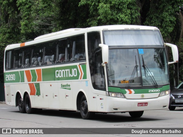 Empresa Gontijo de Transportes 21090 na cidade de São Paulo, São Paulo, Brasil, por Douglas Couto Barbalho. ID da foto: 6401640.