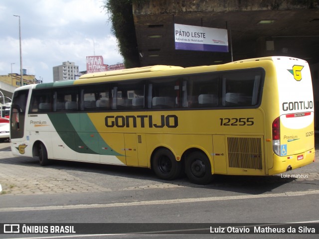 Empresa Gontijo de Transportes 12255 na cidade de Belo Horizonte, Minas Gerais, Brasil, por Luiz Otavio Matheus da Silva. ID da foto: 6402804.