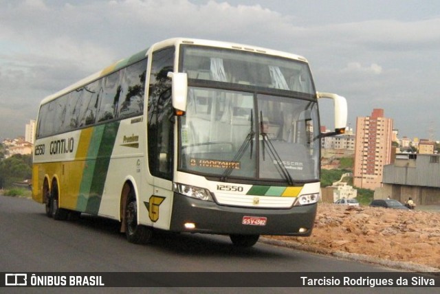 Empresa Gontijo de Transportes 12550 na cidade de Belo Horizonte, Minas Gerais, Brasil, por Tarcisio Rodrigues da Silva. ID da foto: 6403704.