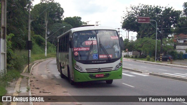 Transurb AE-44601 na cidade de Belém, Pará, Brasil, por Yuri Ferreira Marinho. Número da foto: #6401434.