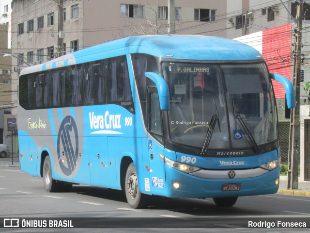 Expresso Vera Cruz 990 na cidade de Recife, Pernambuco, Brasil, por Rodrigo Fonseca. ID da foto: 6402218.