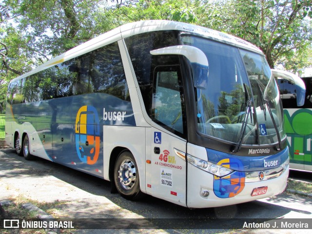 Buser Brasil Tecnologia 6753 na cidade de Rio de Janeiro, Rio de Janeiro, Brasil, por Antonio J. Moreira. Número da foto: #6401968.