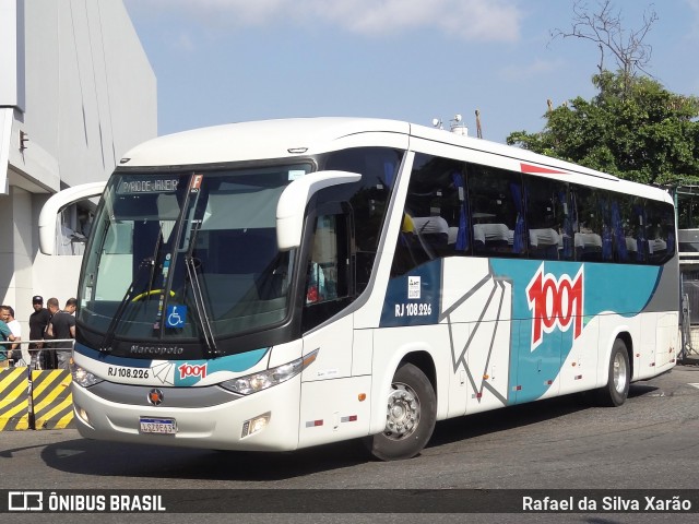 Auto Viação 1001 rj 108.226 na cidade de Rio de Janeiro, Rio de Janeiro, Brasil, por Rafael da Silva Xarão. ID da foto: 6404048.