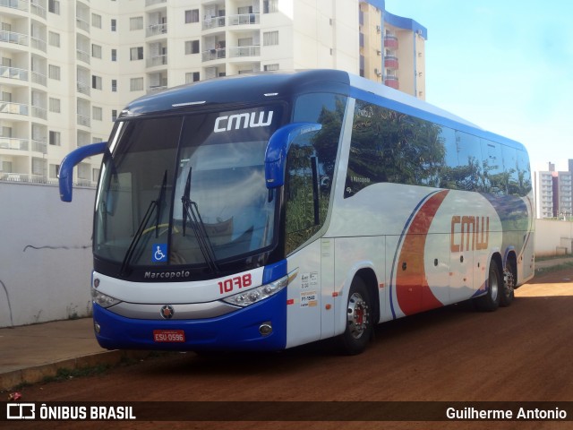 CMW Transportes 1078 na cidade de Caldas Novas, Goiás, Brasil, por Guilherme Antonio. Número da foto: #6401514.