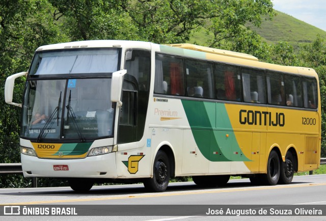 Empresa Gontijo de Transportes 12000 na cidade de Barra do Piraí, Rio de Janeiro, Brasil, por José Augusto de Souza Oliveira. ID da foto: 6403842.