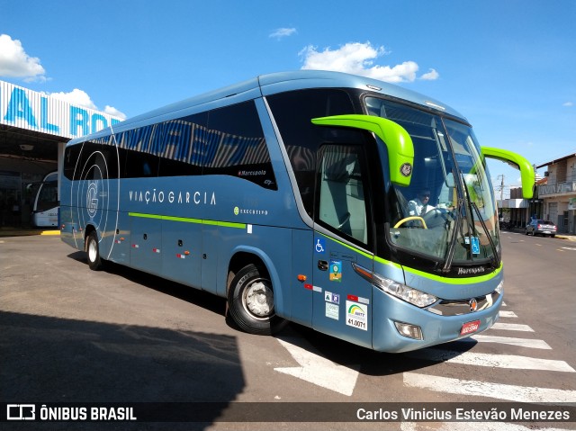 Viação Garcia 7198 na cidade de Osvaldo Cruz, São Paulo, Brasil, por Carlos Vinicius Estevão Menezes. ID da foto: 6401060.