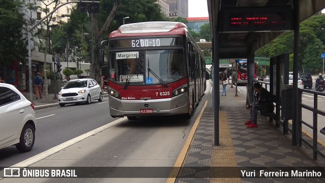 Viação Gatusa Transportes Urbanos 7 6325 na cidade de São Paulo, São Paulo, Brasil, por Yuri Ferreira Marinho. Número da foto: #6401401.