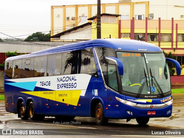 Nacional Expresso 76406 na cidade de Londrina, Paraná, Brasil, por Lucas Oliveira . ID da foto: 6402310.