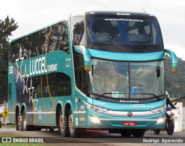 Luccel Transporte e Turismo 330 na cidade de Conselheiro Lafaiete, Minas Gerais, Brasil, por Rodrigo  Aparecido. ID da foto: 6451146.