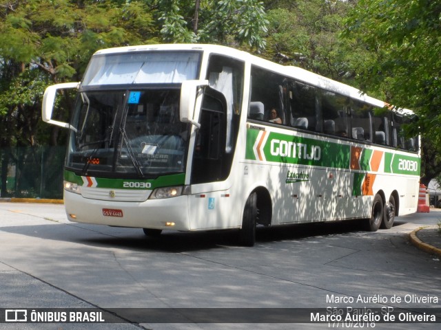 Empresa Gontijo de Transportes 20030 na cidade de São Paulo, São Paulo, Brasil, por Marco Aurélio de Oliveira. ID da foto: 6450808.