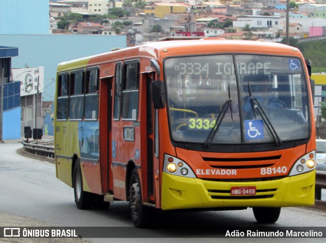 Viação Novo Retiro 88140 na cidade de Contagem, Minas Gerais, Brasil, por Adão Raimundo Marcelino. ID da foto: 6451216.