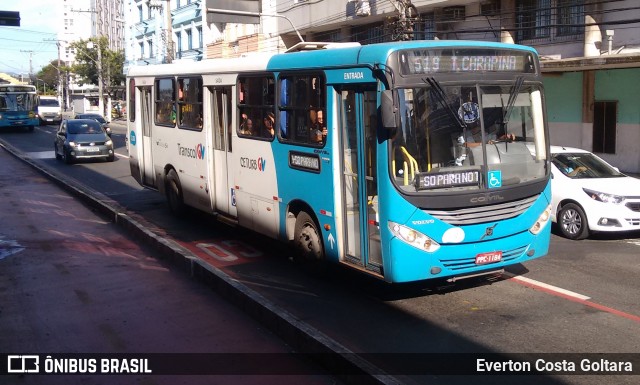 Metropolitana Transportes e Serviços 11103 na cidade de Vitória, Espírito Santo, Brasil, por Everton Costa Goltara. Número da foto: #6449325.