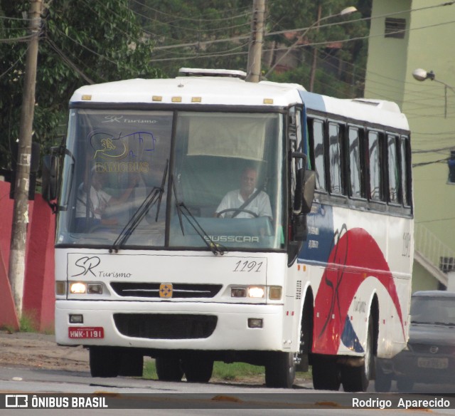 Ônibus Particulares 1191 na cidade de Conselheiro Lafaiete, Minas Gerais, Brasil, por Rodrigo  Aparecido. Número da foto: #6451168.