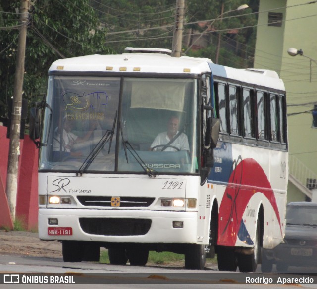 Ônibus Particulares 1191 na cidade de Conselheiro Lafaiete, Minas Gerais, Brasil, por Rodrigo  Aparecido. ID da foto: 6451168.