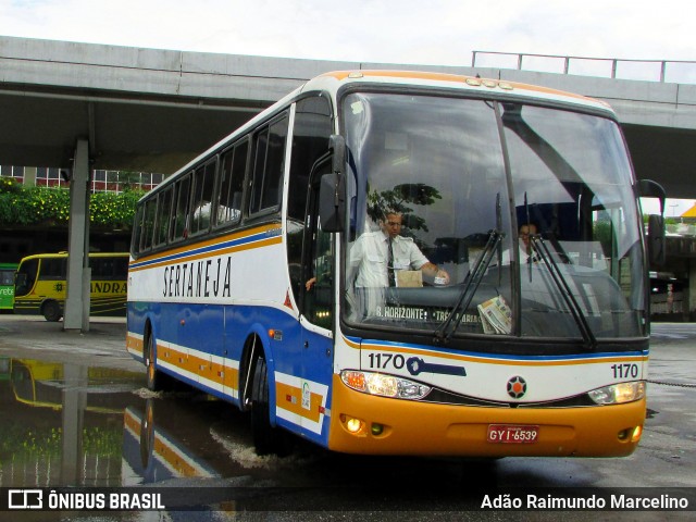 Viação Sertaneja 1170 na cidade de Belo Horizonte, Minas Gerais, Brasil, por Adão Raimundo Marcelino. ID da foto: 6452891.