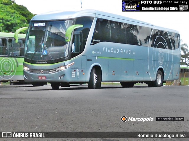 Viação Garcia 8184 na cidade de Rolândia, Paraná, Brasil, por Romílio Busólogo Silva . ID da foto: 6453111.