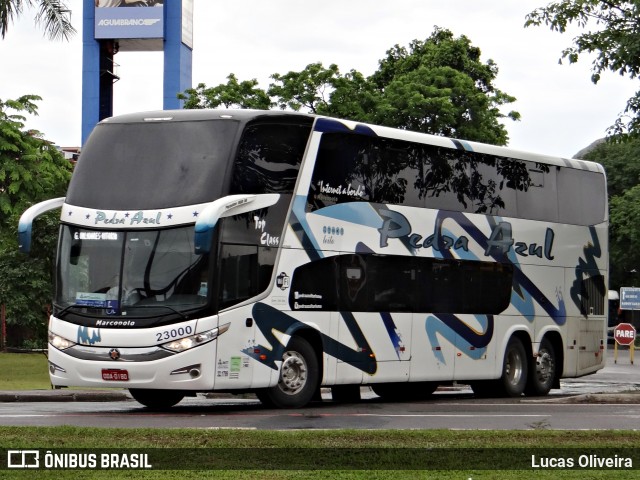 Pedra Azul Turismo 23000 na cidade de Vitória, Espírito Santo, Brasil, por Lucas Oliveira. ID da foto: 6452515.